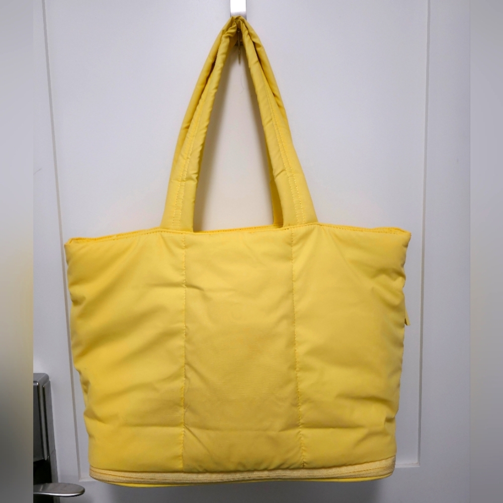 Calpak Luka Expandable Tote Bag in Butter Monochrome